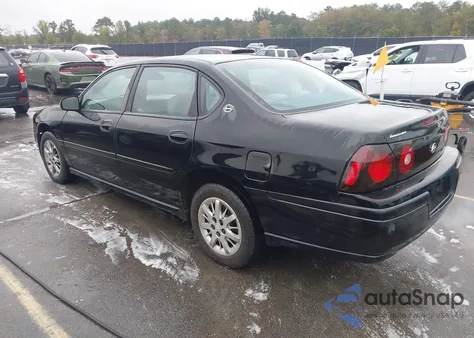 2005 Chevrolet Impala Police z USA, uszkodzony, nr VIN 2G1WF52K059361741